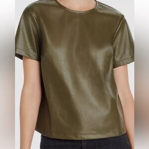 Lucy Paris leather top